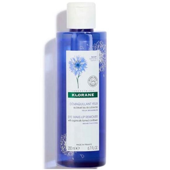 Klorane Soothing Eye Makeup Remover with Cornflower Water – 200 mL Full Unsealed - Picture 1 of 1